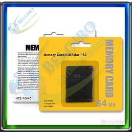 PS2 Memory Card Playstation 2 e Playstation 1 64MB