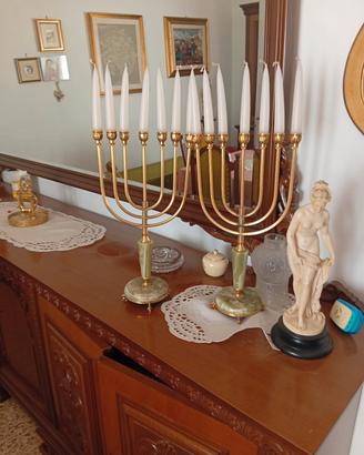 coppia di candelabri