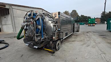 Autospurgo Cisterna scarrabile in acciaio inox
