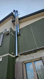 canne fumarie acciaio