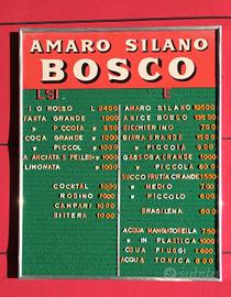 Amaro Silano Bosco listino prezzi prezziario usato