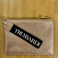 Borsa pochette Trussardi rosa donna