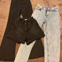 2 Jeans + 1 Shorts Terranova Taglia 40