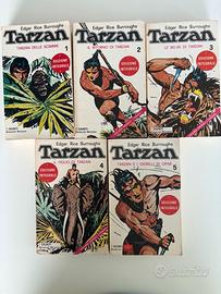 collezione primi 5 libri di TARZAN