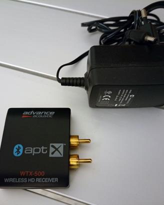 Ricevitore Bluetooth WTX-500 APT-X COME NUOVO