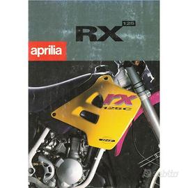 Depliant pubblicitario Aprilia RX 125 anni 90