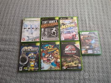 vari giochi Xbox 