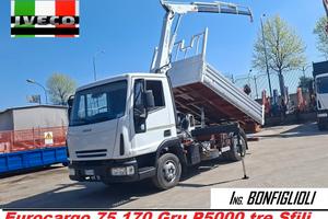 Camion 75 con Gru e Ribaltabile