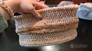 Borsa uncinetto estiva fatta a mano