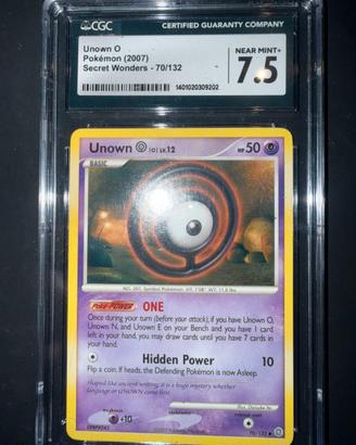 Unown CGC 8,5