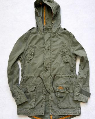 Luperdry Parka militare verde oliva S