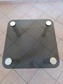 tavolino in vetro 