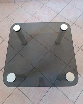 tavolino in vetro 