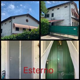 Bifamiliare con Mansarda e giardino in campagna