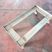 base carrellata in acciaio inox usata