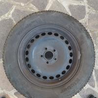 cerchio in ferro 16 e gomme termiche 