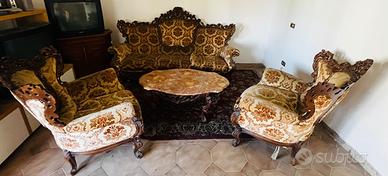 Salotto stile barocco