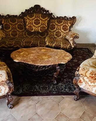 Salotto stile barocco