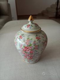 Vasetto ginger jar in ceramica Portoghese 