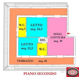 Attico / Mansarda di 120 m² con 3 locali e box aut