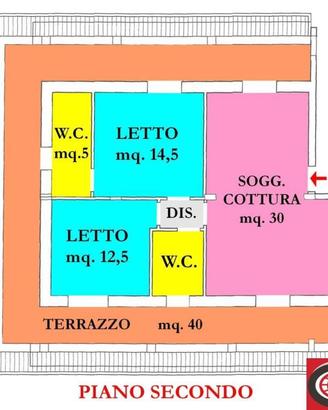 Attico / Mansarda di 120 m² con 3 locali e box aut