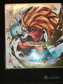 Shikishi Son Goku Super Saiyan 3 Sigillato