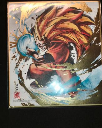 Shikishi Son Goku Super Saiyan 3 Sigillato