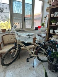 Bici Beach Cruiser Vicini Malibu panna/marrone