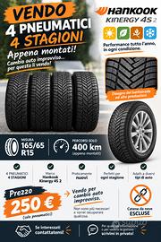 Pneumatici 4 stagioni Hankook kinergy 4S2