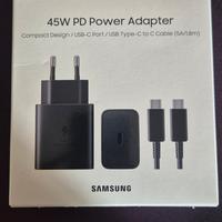 Alimentatore Samsung da 45W con cavo