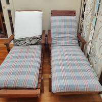 Lettini prendisole in legno Unopiú