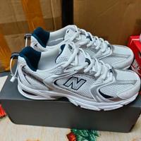 New Balance 530 Bianche e Blu 37.5 Nuove Originali