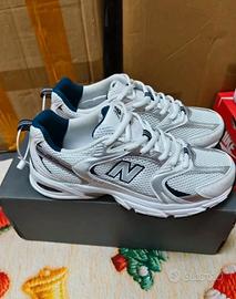 New Balance 530 Bianche e Blu 37.5 Nuove Originali
