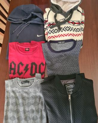 Set 6 capi Inverali uomo / ragazzo XL