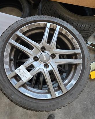 4 Cerchi con Gomme invernali 195/45/ 16  84H
