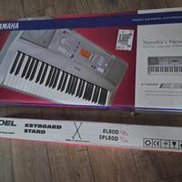 Tastiera elettronica Yamaha PSR-E303 + supporto 