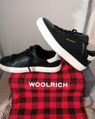 sneakers nere woolrich taglia 41,5 nuove, con scat