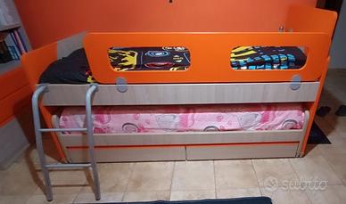 Letto con estraibile per cameretta