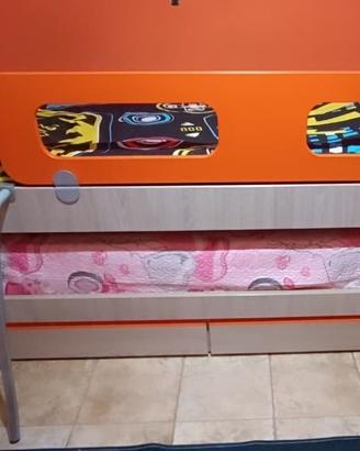 Letto con estraibile per cameretta