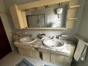 Mobile Bagno DOPPIO LAVABO in marmo