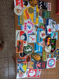 lotto adesivi anni 70