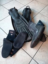 Pinne Mares, calzari Cressi, sottocalzari Cressi