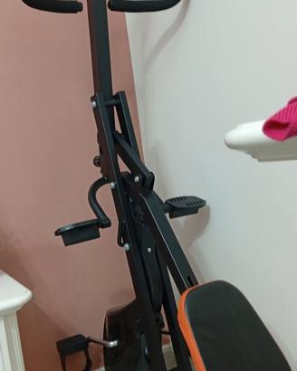 Total crunch con cyclette