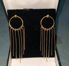 Orecchini in oro 14kt 585/1000