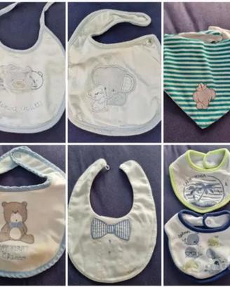 Bavaglini / bavette neonato / bimbo