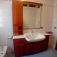 Mobile bagno in legno e sanitari