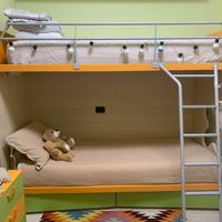 Camera con letto a castello