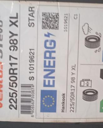 4 gomme nuove etichettate 225 50 R27 98y