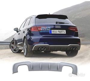 DIFFUSORE AUDI A3 8V S LINE 16-20 LOOK S3