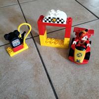 Lotto Lego Duplo 10837-10834-10510-6172 più sfuso